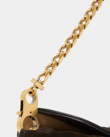 Versace Medusa Suede Clutch | Thumbnail 6 Versace Medusa Suede Clutch | Thumbnail 6