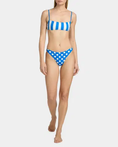 Solid and Striped The Daniela Reversible Bikini Top | Thumbnail 2 Solid and Striped The Daniela Reversible Bikini Top | Thumbnail 2