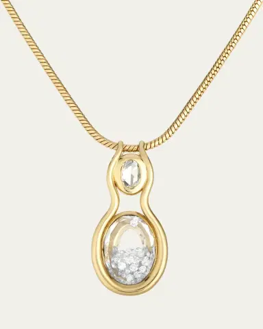 MORITZ GLIK 18K Yellow Gold Kaleidoscope Shaker Rastro Necklace with Diamonds | Thumbnail 3 MORITZ GLIK 18K Yellow Gold Kaleidoscope Shaker Rastro Necklace with Diamonds | Thumbnail 3