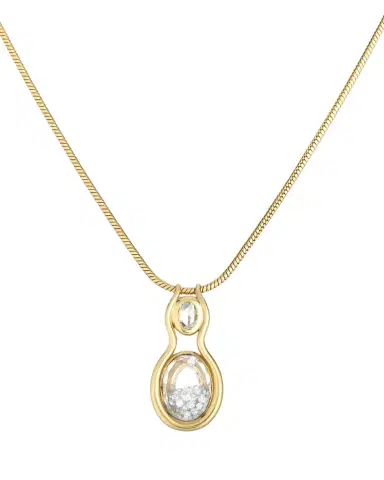 MORITZ GLIK 18K Yellow Gold Kaleidoscope Shaker Rastro Necklace with Diamonds | Thumbnail 1 MORITZ GLIK 18K Yellow Gold Kaleidoscope Shaker Rastro Necklace with Diamonds | Thumbnail 1