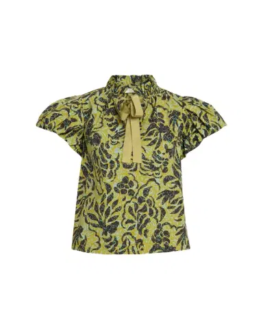 Ulla Johnson Estela Batik Floral Blouse | Thumbnail 1 Ulla Johnson Estela Batik Floral Blouse | Thumbnail 1