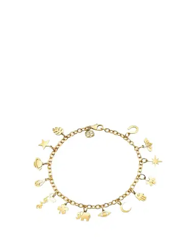 Sydney Evan Pure 14K Gold Tiny Multi-Charm Chain Bracelet | Thumbnail 1 Sydney Evan Pure 14K Gold Tiny Multi-Charm Chain Bracelet | Thumbnail 1