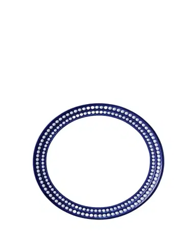 L'Objet Perlee Bleu Dinner Plate | Thumbnail 1 L'Objet Perlee Bleu Dinner Plate | Thumbnail 1