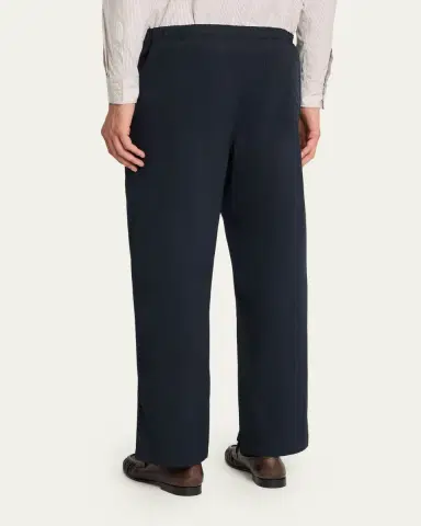 The Row Men's Pascale Stretch Poplin Pants | Thumbnail 3 The Row Men's Pascale Stretch Poplin Pants | Thumbnail 3