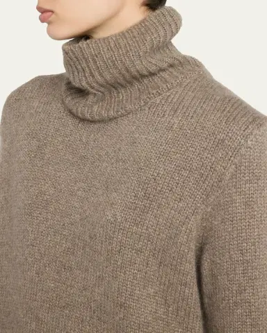 The Row Plira Cashmere Turtleneck Sweater | Thumbnail 5 The Row Plira Cashmere Turtleneck Sweater | Thumbnail 5