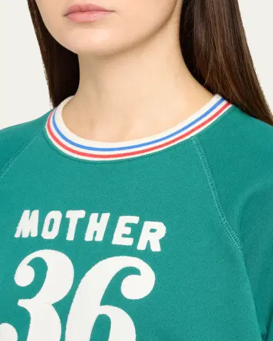 Mother The Short-Sleeve Sport Concert Sweatshirt | Thumbnail 5 Mother The Short-Sleeve Sport Concert Sweatshirt | Thumbnail 5