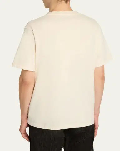 The Row Men's Maiko Cotton Jersey Crewneck T-Shirt | Thumbnail 3 The Row Men's Maiko Cotton Jersey Crewneck T-Shirt | Thumbnail 3