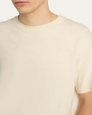 The Row Men's Maiko Cotton Jersey Crewneck T-Shirt | Thumbnail 5 The Row Men's Maiko Cotton Jersey Crewneck T-Shirt | Thumbnail 5