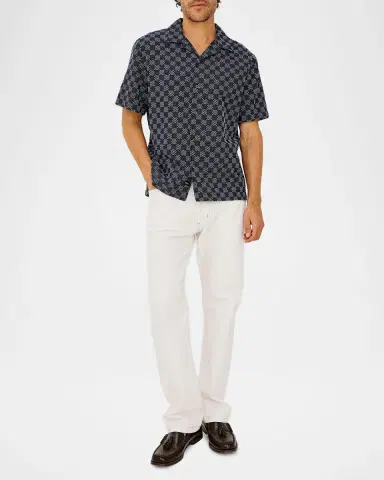 RAILS Men's Kin Check Cotton Camp Shirt | Thumbnail 2 RAILS Men's Kin Check Cotton Camp Shirt | Thumbnail 2