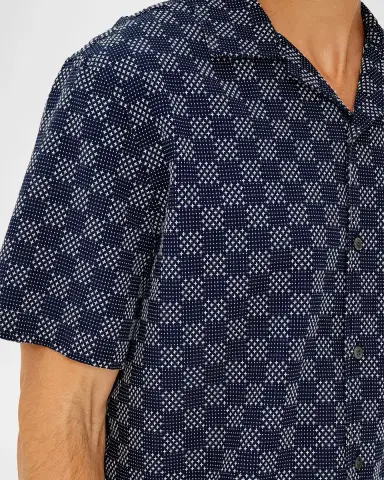 RAILS Men's Kin Check Cotton Camp Shirt | Thumbnail 5 RAILS Men's Kin Check Cotton Camp Shirt | Thumbnail 5