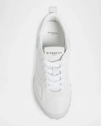 Givenchy Men's New Glide Leather Low-Top Sneakers | Thumbnail 6 Givenchy Men's New Glide Leather Low-Top Sneakers | Thumbnail 6