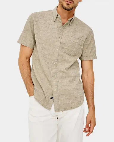RAILS Men's Gavin Linen-Blend Shirt | Thumbnail 4 RAILS Men's Gavin Linen-Blend Shirt | Thumbnail 4