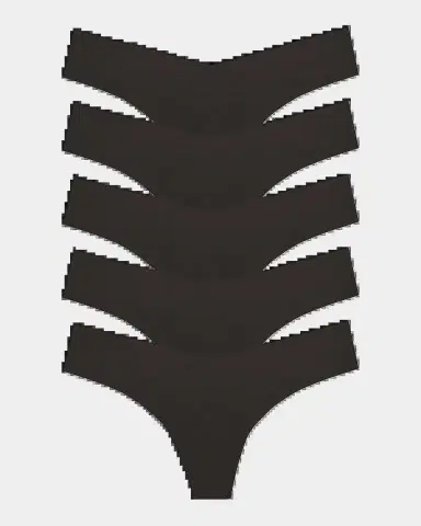 Commando Microfiber 5-Pack Thong Set | Thumbnail 2 Commando Microfiber 5-Pack Thong Set | Thumbnail 2