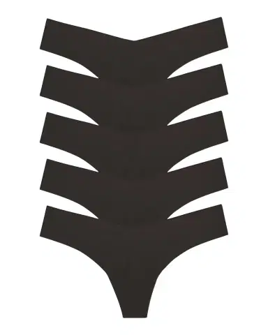 Commando Microfiber 5-Pack Thong Set | Thumbnail 1 Commando Microfiber 5-Pack Thong Set | Thumbnail 1