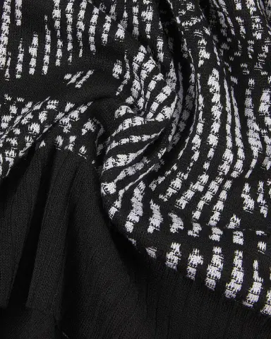 Misook Animal Abstract Jacquard Soft Knit Midi Skirt | Thumbnail 6 Misook Animal Abstract Jacquard Soft Knit Midi Skirt | Thumbnail 6