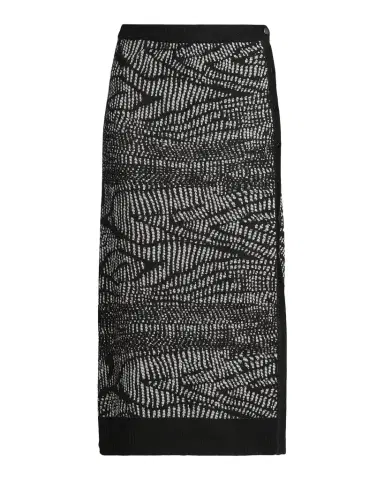 Misook Animal Abstract Jacquard Soft Knit Midi Skirt | Thumbnail 1 Misook Animal Abstract Jacquard Soft Knit Midi Skirt | Thumbnail 1