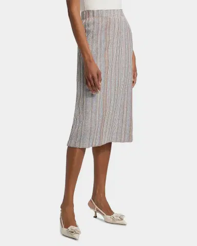 Misook Striped Knit Pencil Midi Skirt | Thumbnail 7 Misook Striped Knit Pencil Midi Skirt | Thumbnail 7