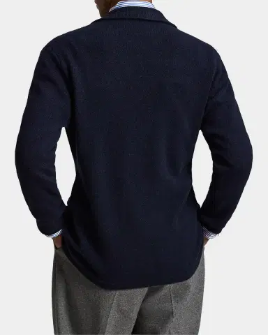 Polo Ralph Lauren Men's Aviator Cashmere Double-Breasted Blazer | Thumbnail 3 Polo Ralph Lauren Men's Aviator Cashmere Double-Breasted Blazer | Thumbnail 3