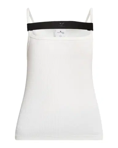 Courreges 90s Rib Strap Tank Top | Thumbnail 1 Courreges 90s Rib Strap Tank Top | Thumbnail 1