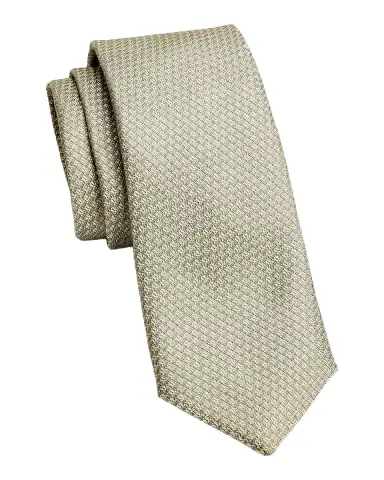 Canali Men's Geometric Silk Tie | Thumbnail 3 Canali Men's Geometric Silk Tie | Thumbnail 3