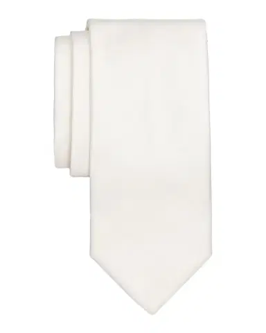 Canali Men's Solid Satin Silk Tie | Thumbnail 3 Canali Men's Solid Satin Silk Tie | Thumbnail 3