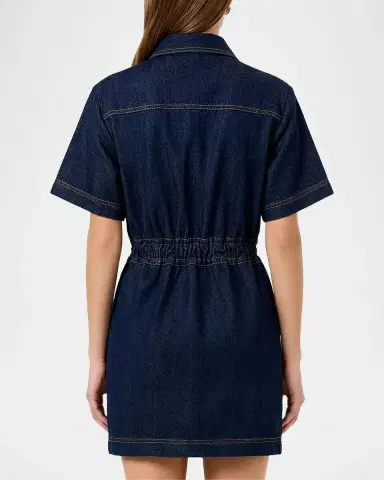 NICHOLAS Rianne Cotton Denim Mini Shirtdress | Thumbnail 2 NICHOLAS Rianne Cotton Denim Mini Shirtdress | Thumbnail 2