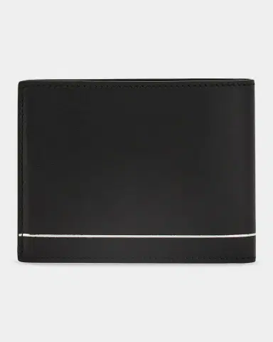 Ferragamo Men's Micro Gancini Leather Wallet | Thumbnail 3 Ferragamo Men's Micro Gancini Leather Wallet | Thumbnail 3