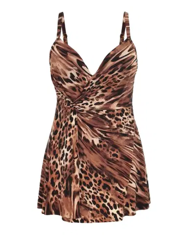 Miraclesuit Ocicat Adora Swim Dress | Thumbnail 1 Miraclesuit Ocicat Adora Swim Dress | Thumbnail 1