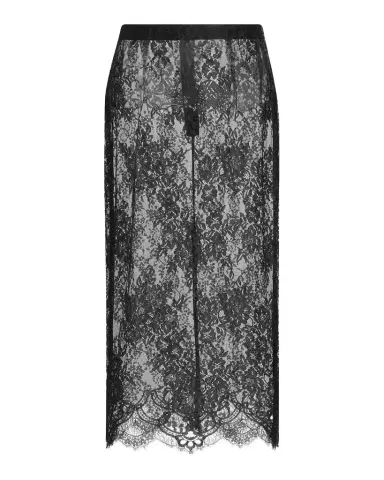 L'Agence Makena Sheer Floral Lace Pencil Skirt | Thumbnail 1 L'Agence Makena Sheer Floral Lace Pencil Skirt | Thumbnail 1