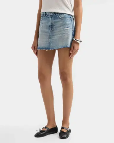 Ksubi Higher Than Heaven Manhattan Denim Mini Skirt | Thumbnail 4 Ksubi Higher Than Heaven Manhattan Denim Mini Skirt | Thumbnail 4