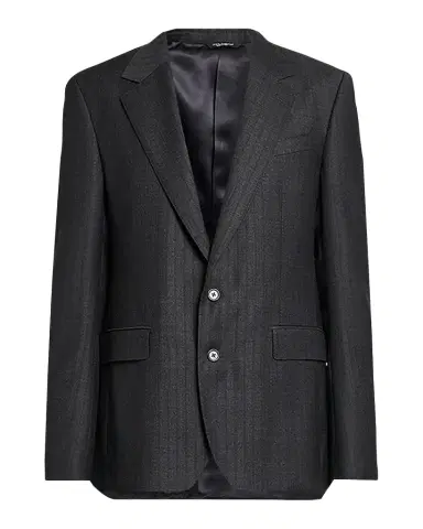 Dolce & Gabbana Men 's Wool Tonal Stripe 2-Button Suit Jacket | Thumbnail 1 Dolce & Gabbana Men 's Wool Tonal Stripe 2-Button Suit Jacket | Thumbnail 1