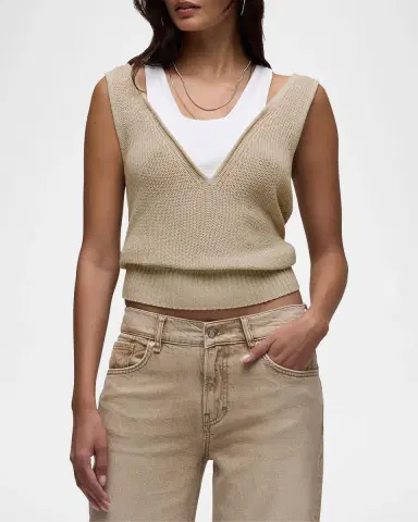 Hudson Layered Sweater Tank | Thumbnail 4 Hudson Layered Sweater Tank | Thumbnail 4