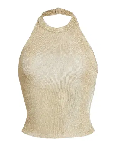 SEROYA Minnie Metallic Knit Halterneck Top | Thumbnail 1 SEROYA Minnie Metallic Knit Halterneck Top | Thumbnail 1