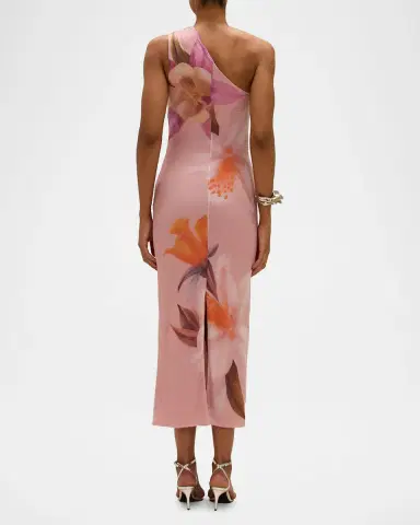 PatBo Peony Floral One-Shoulder Maxi Dress | Thumbnail 3 PatBo Peony Floral One-Shoulder Maxi Dress | Thumbnail 3