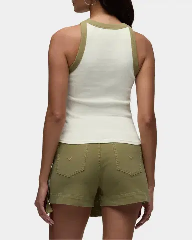 Hudson Rib-Knit Cotton Tank Top | Thumbnail 3 Hudson Rib-Knit Cotton Tank Top | Thumbnail 3