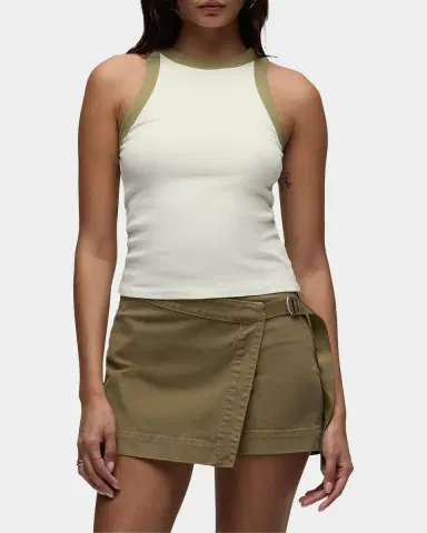 Hudson Rib-Knit Cotton Tank Top | Thumbnail 4 Hudson Rib-Knit Cotton Tank Top | Thumbnail 4