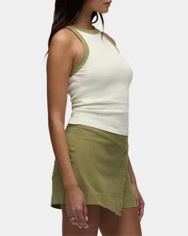 Hudson Rib-Knit Cotton Tank Top | Thumbnail 6 Hudson Rib-Knit Cotton Tank Top | Thumbnail 6