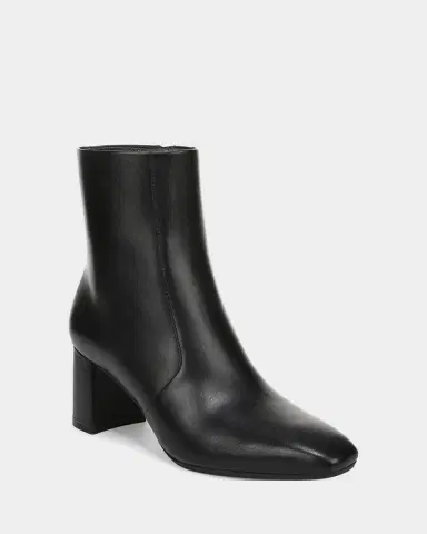 Vince Tegan Leather Ankle Boots | Thumbnail 2 Vince Tegan Leather Ankle Boots | Thumbnail 2