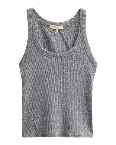 rag & bone The Essential Rib Wide String Tank | Thumbnail 1 rag & bone The Essential Rib Wide String Tank | Thumbnail 1