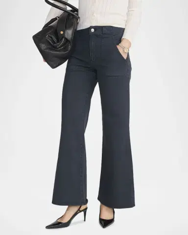 FRAME The Modern Pocket Wide-Leg Pants | Thumbnail 6 FRAME The Modern Pocket Wide-Leg Pants | Thumbnail 6