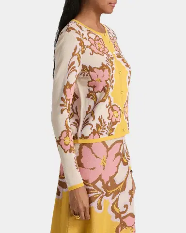 MISA Los Angeles Kenna Floral Knit Cardigan | Thumbnail 7 MISA Los Angeles Kenna Floral Knit Cardigan | Thumbnail 7