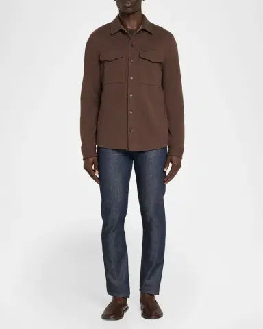 Vince Men 's Solid 4-Pocket Shirt Jacket | Thumbnail 2 Vince Men 's Solid 4-Pocket Shirt Jacket | Thumbnail 2