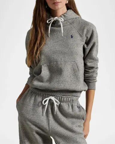 Polo Ralph Lauren Lightweight Seasonal Fleece Hoodie | Thumbnail 4 Polo Ralph Lauren Lightweight Seasonal Fleece Hoodie | Thumbnail 4