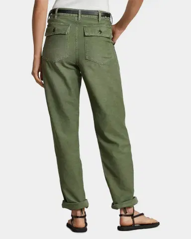 Polo Ralph Lauren Ricky Cotton Sateen Pants | Thumbnail 2 Polo Ralph Lauren Ricky Cotton Sateen Pants | Thumbnail 2