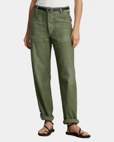 Polo Ralph Lauren Ricky Cotton Sateen Pants | Thumbnail 3 Polo Ralph Lauren Ricky Cotton Sateen Pants | Thumbnail 3