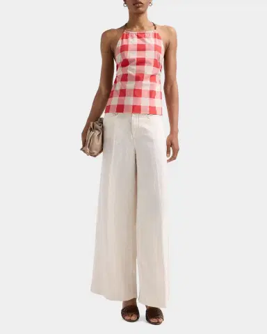 SEROYA Deza Check Halter Top | Thumbnail 2 SEROYA Deza Check Halter Top | Thumbnail 2
