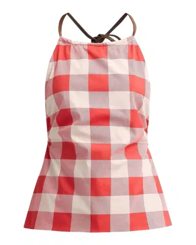 SEROYA Deza Check Halter Top | Thumbnail 1 SEROYA Deza Check Halter Top | Thumbnail 1