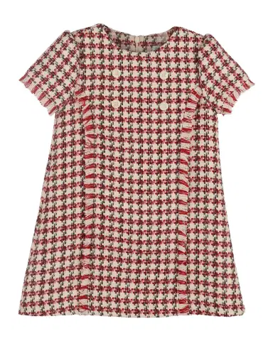 Luli & Me Girl 's Tweed A-Line Dress, Size 2T-6 | Thumbnail 1 Luli & Me Girl 's Tweed A-Line Dress, Size 2T-6 | Thumbnail 1