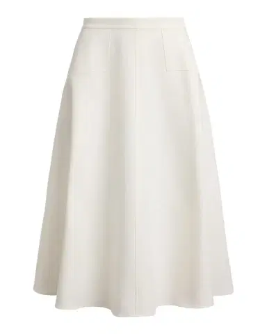 Polo Ralph Lauren Cotton-Wool A-Line Midi Skirt | Thumbnail 1 Polo Ralph Lauren Cotton-Wool A-Line Midi Skirt | Thumbnail 1