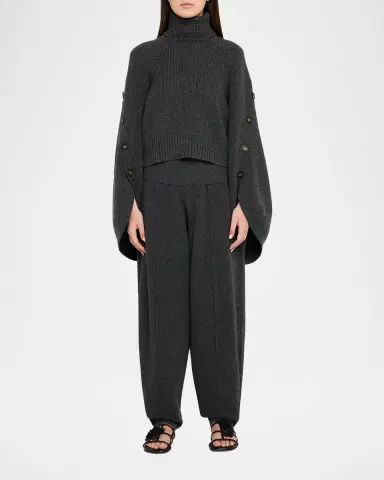Zimmermann Valiant Knit Barrel-Leg Pants | Thumbnail 2 Zimmermann Valiant Knit Barrel-Leg Pants | Thumbnail 2